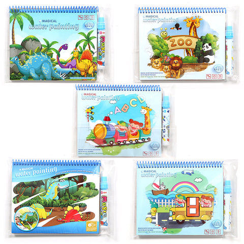 Magic Water Painting Book